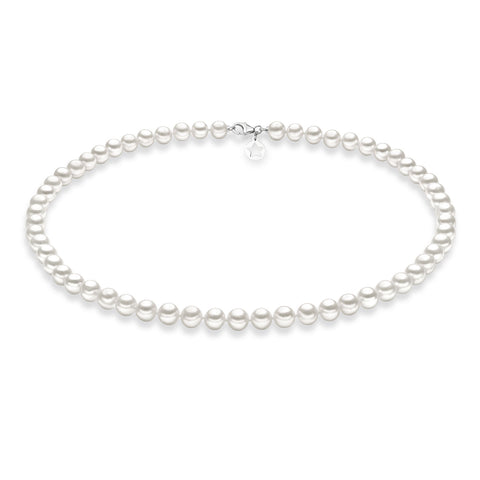 Collana Comete in Oro con Perle  6,5/7 mm