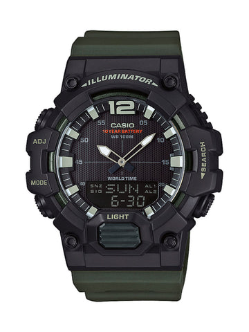 Orologio Casio Illuminator Sport Green Analogico e Digitale