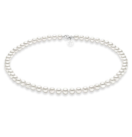 Collana Comete in Oro con Perle  6,5/7 mm