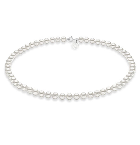 Collana Comete Perle 4,5/5 mm in oro