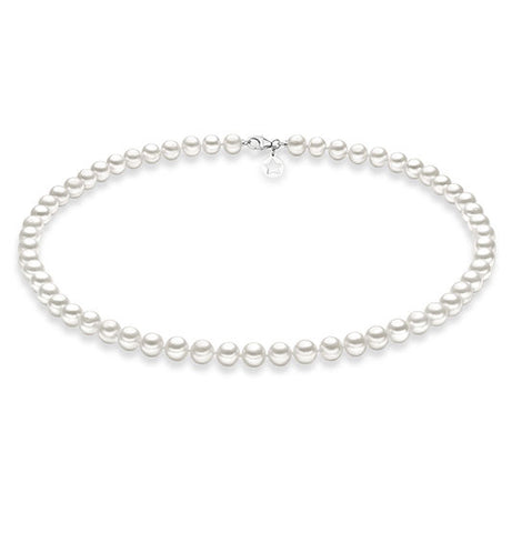 Collana in Oro e Perle 4,5/5 mm Comete