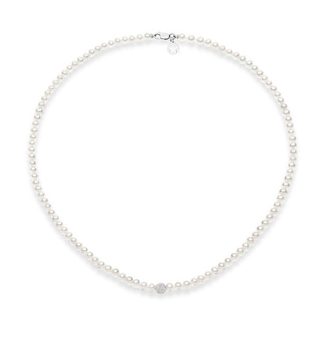 Collana Comete perle 4,5/5 mm in oro