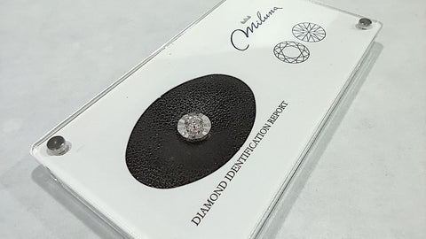 Miluna Diamante 0,15ct / 0,20 ct  Blisterato  Confezione Regalo + Certificato